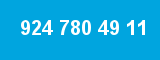 924 780 49 11 924 780 49 11